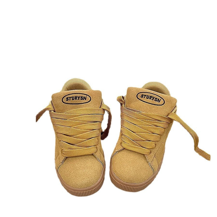Damen Sneakers aus hochwertigem Wildleder mit bequemen Schnürsystem EB