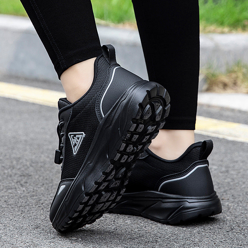 Unisex nan robuster atmungsaktiver Outdoor Sneaker mit stoßdämpfender Laufsohle EB