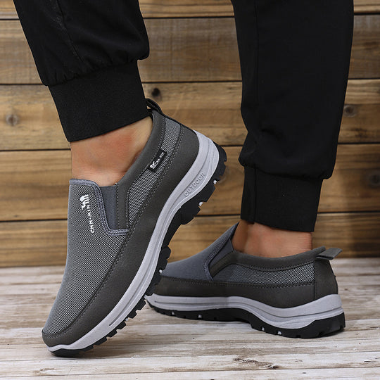 Damen Atmungsaktive Slip-On Freizeitschuhe mit rutschfester Sohle EB 1769657683