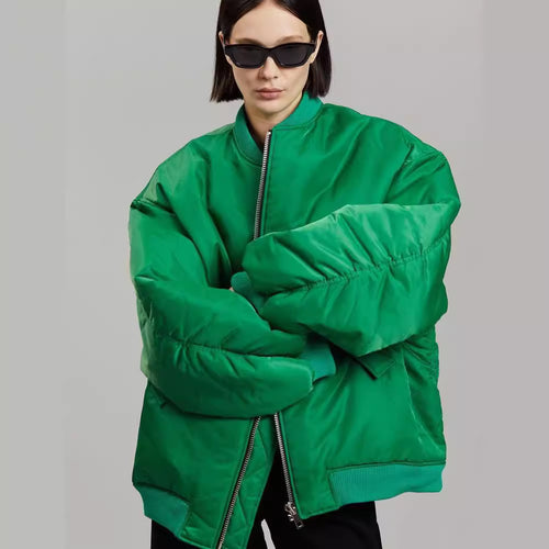 Damen Oversize-Pufferjacke EB