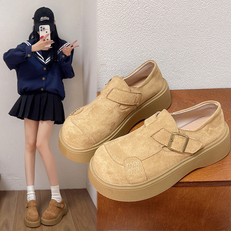 Damen bequeme Clogs mit modischer Schnalle EB