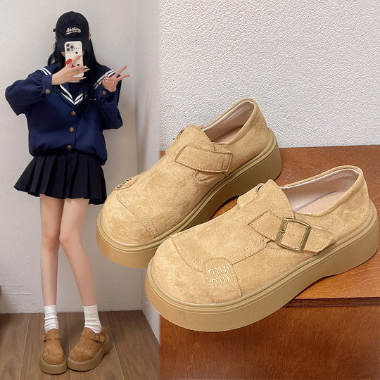 Damen bequeme Clogs mit modischer Schnalle EB