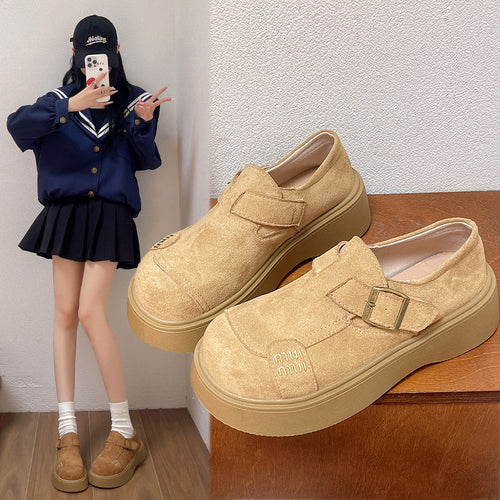 Damen bequeme Clogs mit modischer Schnalle EB