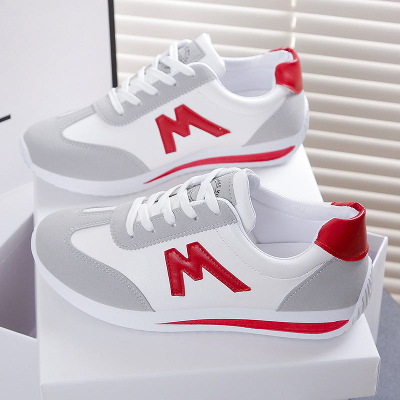 Damen  leichte Retro-Sneaker mit gepolstertem Komfortfußbett, atmungsaktivem Obermaterial und profilierter Laufsohle EB