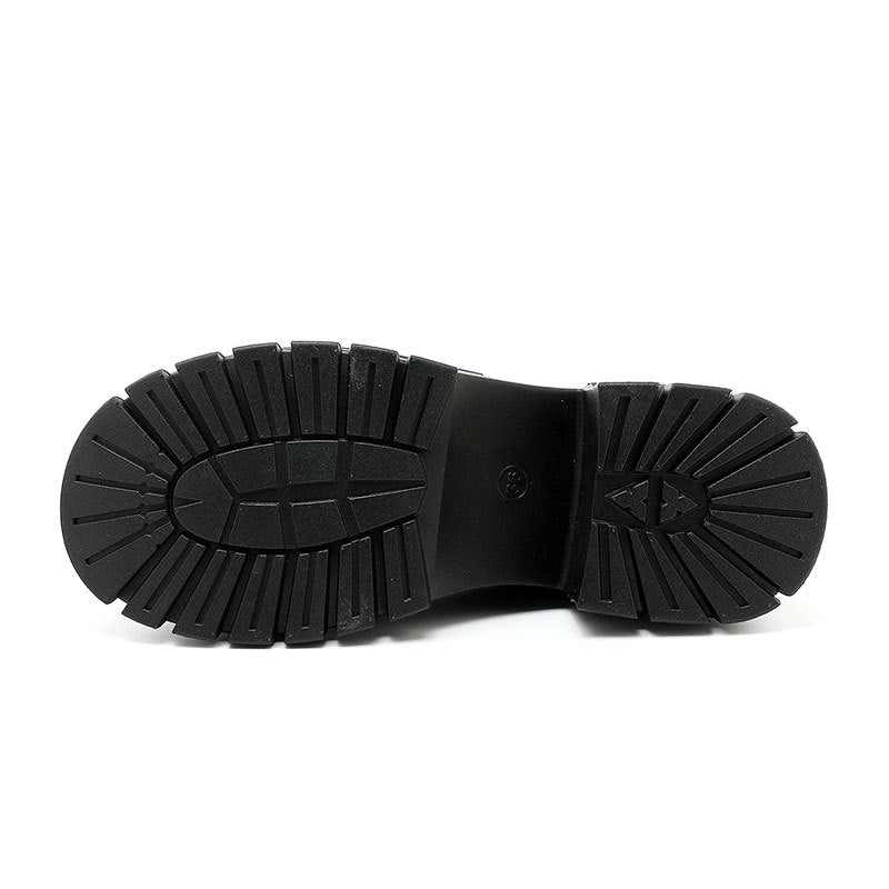 Damen Chunky Loafers mit modischem Schnallen-Design EB