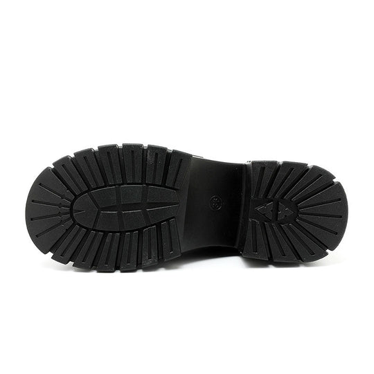Damen Chunky Loafers mit modischem Schnallen-Design EB