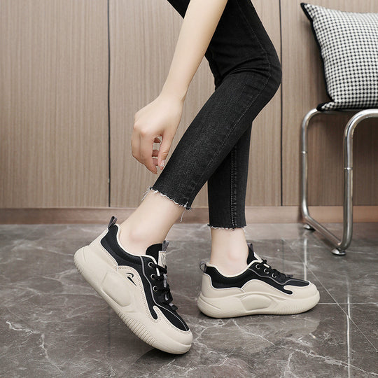 Damen sportliche Sneaker mit abriebfester Sohle und atmungsaktivem Obermaterial EB