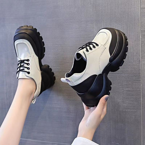 Damen Plattform Sneakers EB