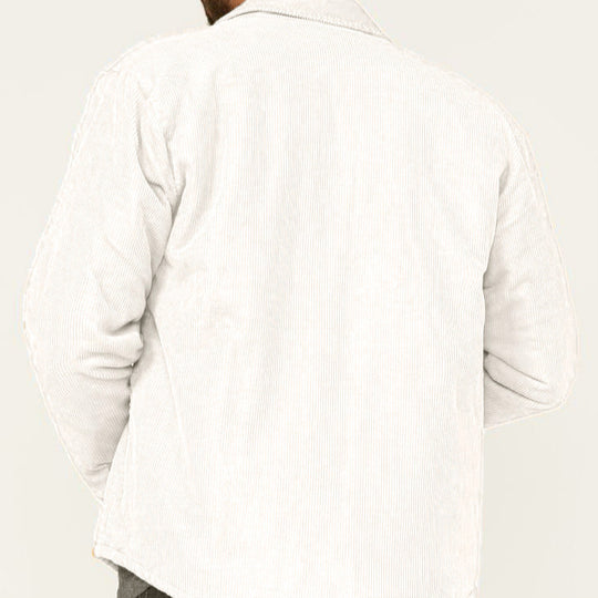 Herren samtige Überziehjacke EB