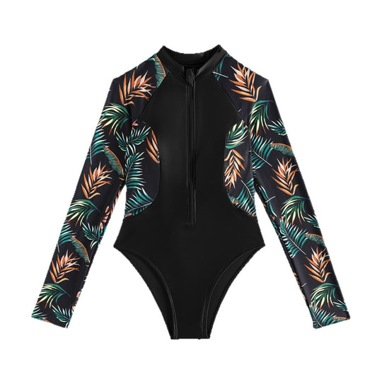 Damen Langärmliger Neopren-Schwimmanzug EB