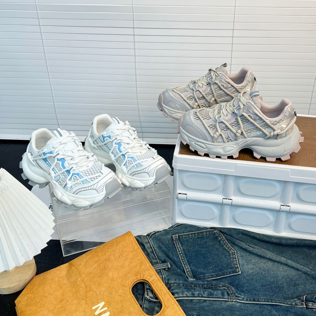 Damen Sportliche Trail-Sneaker mit rutschfester Sohle und atmungsaktivem Obermaterial EB