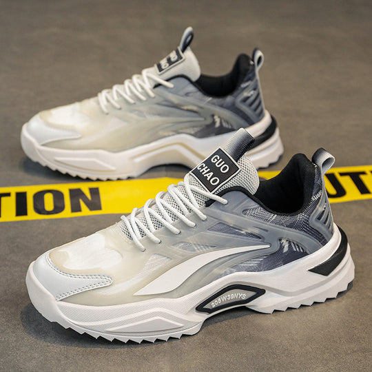 Damen Atmungsaktive Sneakers mit modernem Design und gepolsterter Sohle EB