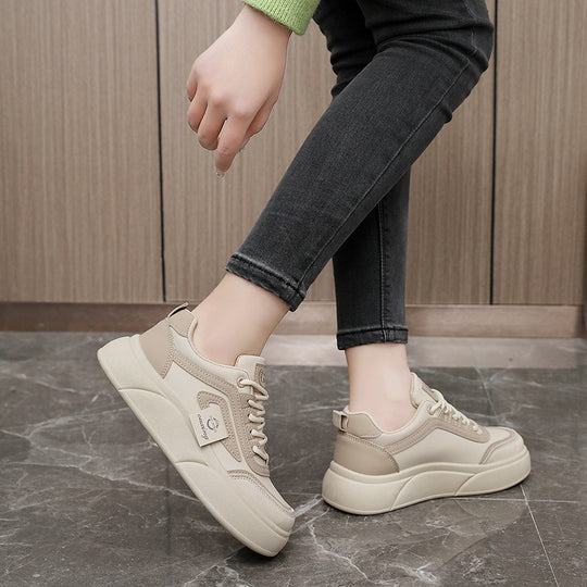 Damen modische Sneakers mit ergonomischem Design und stoßdämpfender Sohle EB