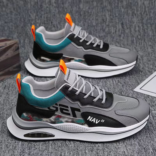 Damen Sportliche Sneakers mit Luftpolster und atmungsaktivem Obermaterial EB