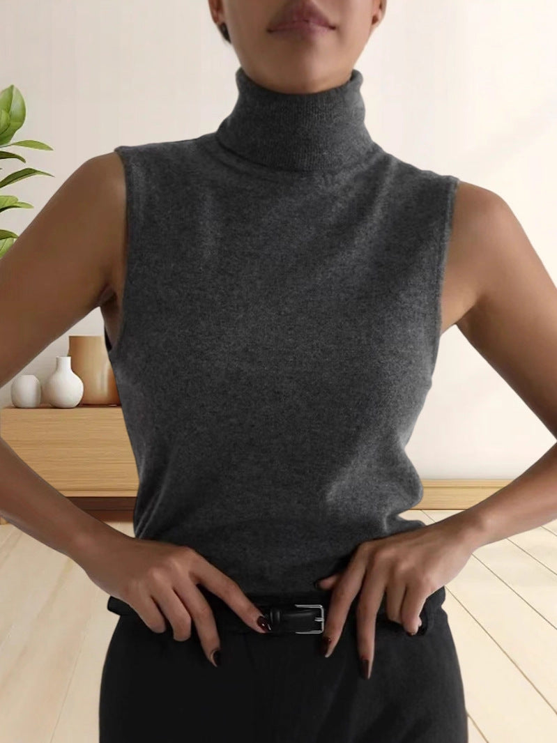 Damen Strickoberteil mit eleganter Knopfleiste und modernen Details EB
