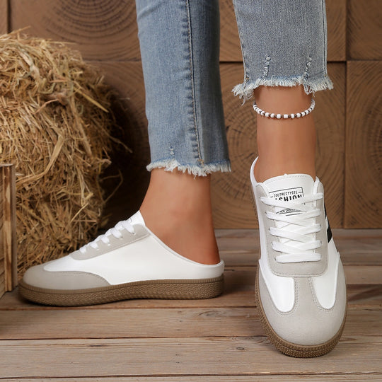 Damen lässige Slipper mit sportlichem Design EB