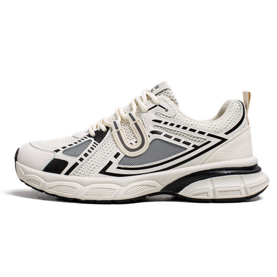 Damen Sportliche Laufschuhe mit atmungsaktiver Oberflächenstruktur und stützender Dämpfung EB