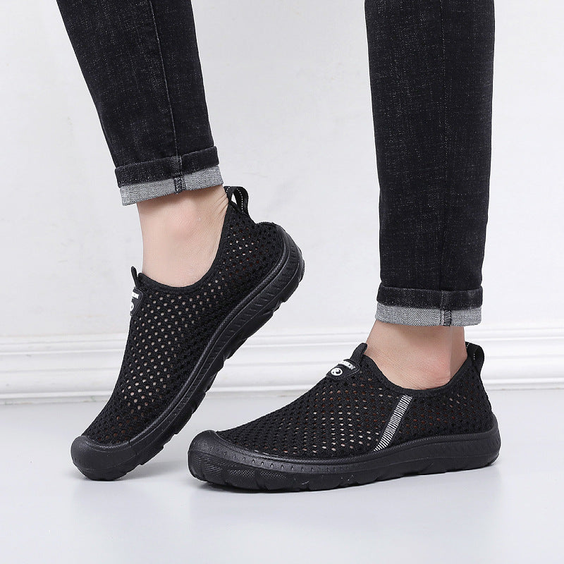 Damen atmungsaktive Freizeitschuhe aus Mesh-Material EB