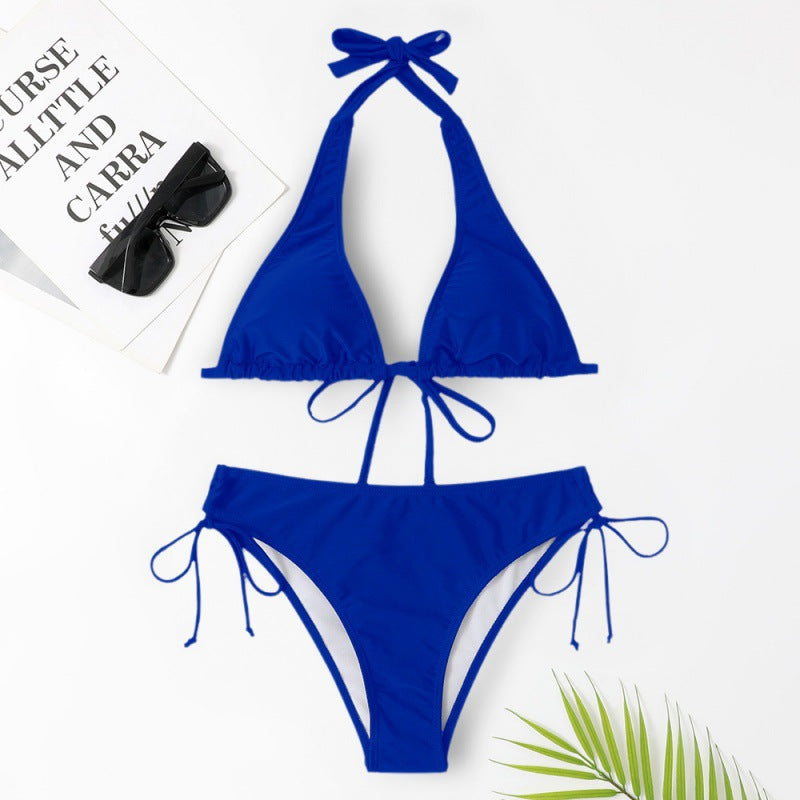 Damen Triangel-Bikini mit verstellbaren Trägern EB