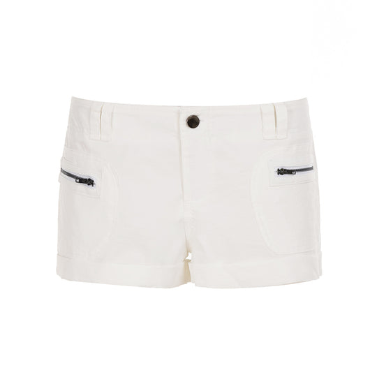 Damen leichte Shorts mit praktischen Reißverschlusstaschen EB