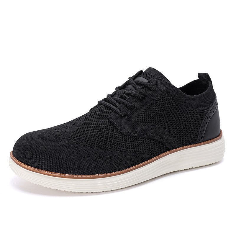 Damen Atmungsaktive Sneaker mit flexibler Sohle und eleganter Webstruktur EB