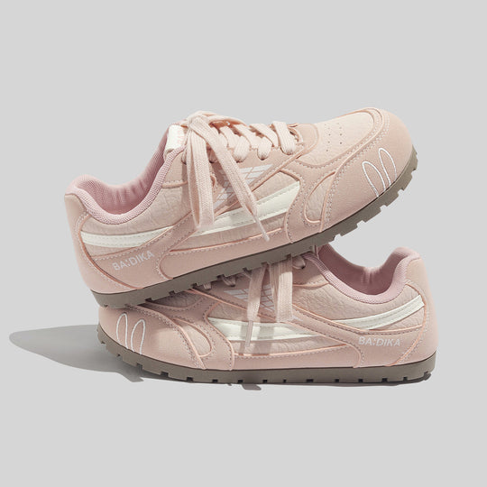 Damen Sportliche Sneakers mit weichem Innenfutter und rutschfester Gummisohle EB