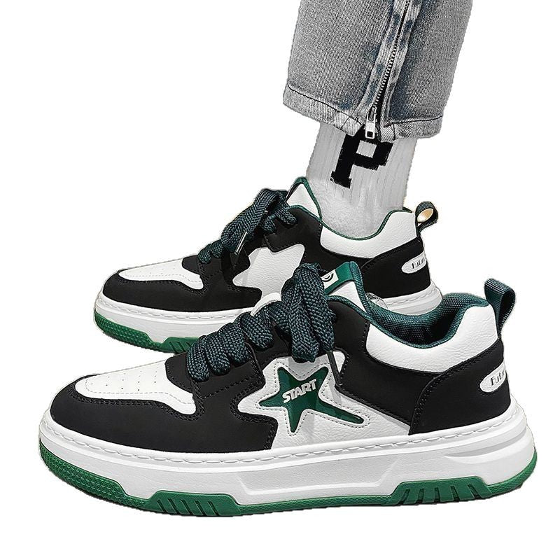 Damen Sportliche Sneakers mit verstärkter Sohle und atmungsaktiver Obermaterialstruktur EB