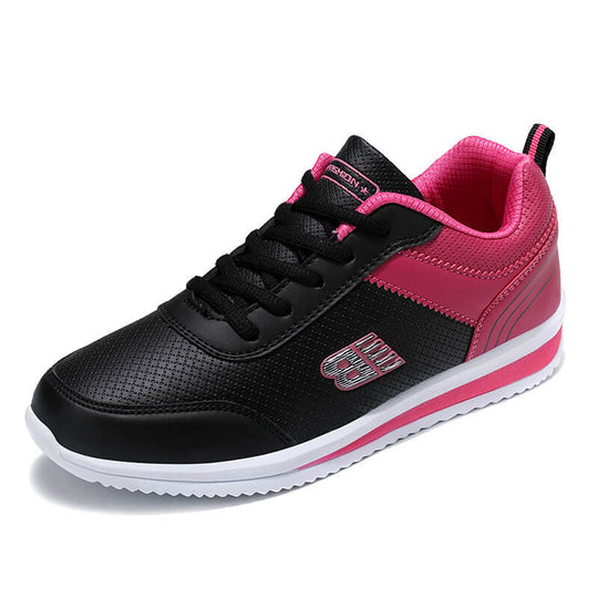Damen sportive Freizeitsneaker mit atmungsaktivem Obermaterial und rutschfester Sohle EB