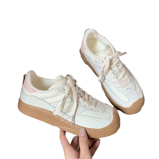 Damen Komfortable Sneaker mit atmungsaktiver Oberflächenstruktur und dämpfender Sohle EB