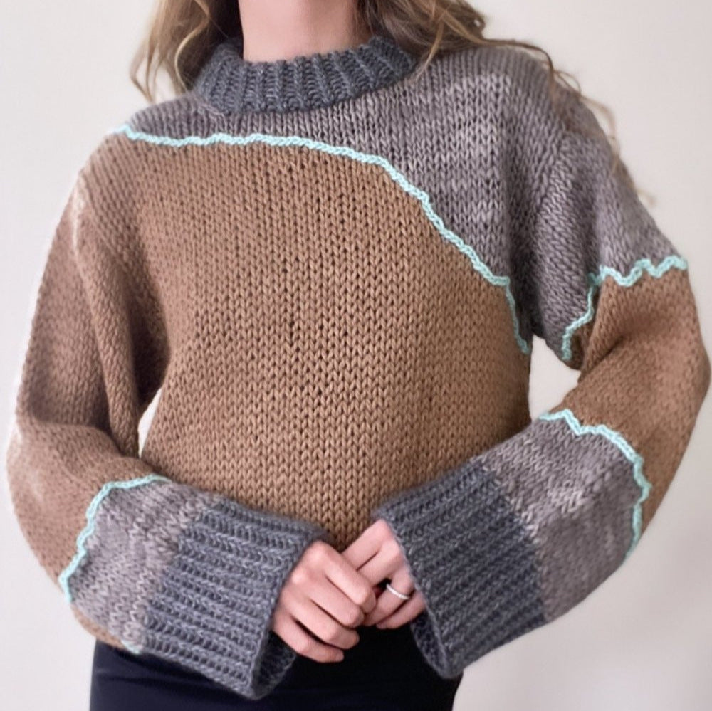 Damen Grobstrickpullover EB