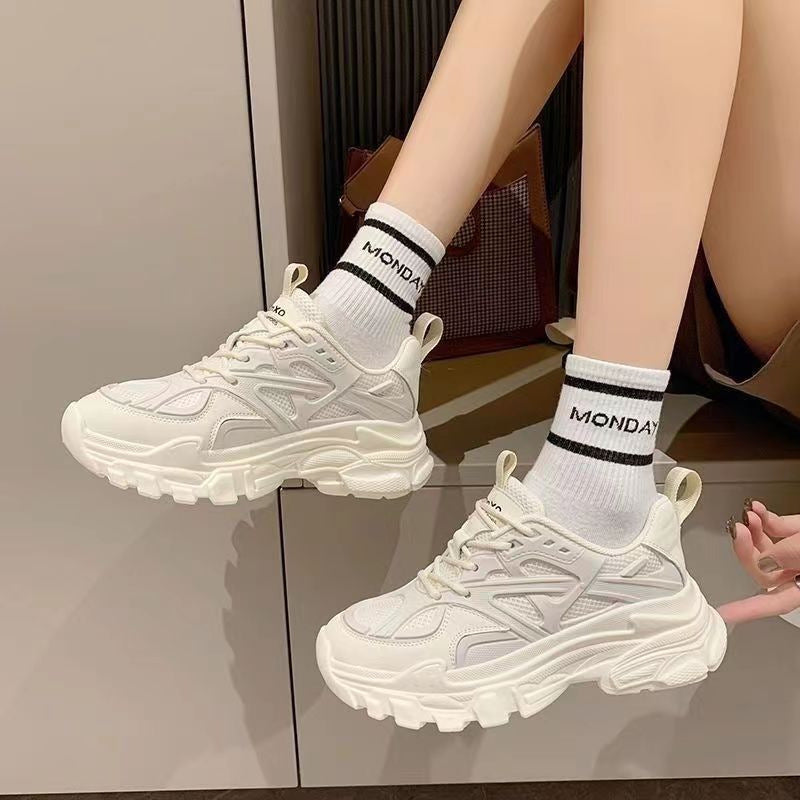 Damen Komfortable Sneaker mit rutschfester Gummisohle und atmungsaktivem Obermaterial EB