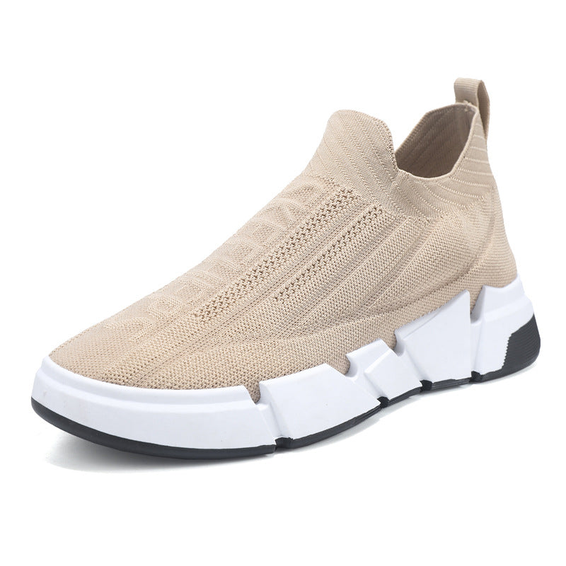 Damen Flexibele Slip-On Sneaker mit rutschfester Sohle EB