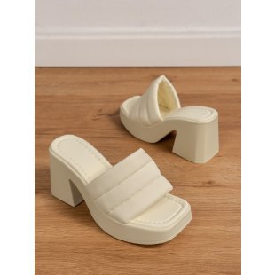 Damen Plateausandalen mit modischem Riemen-Design EB