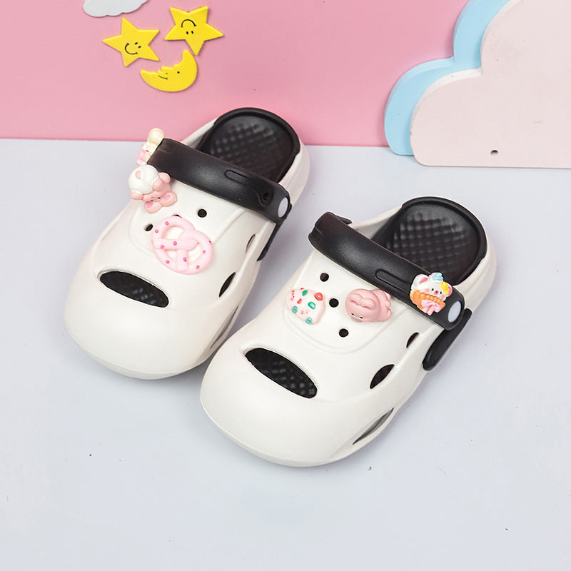 Damen modische Spielzeug-Crocs mit individuell gestaltbaren Anhängern EB