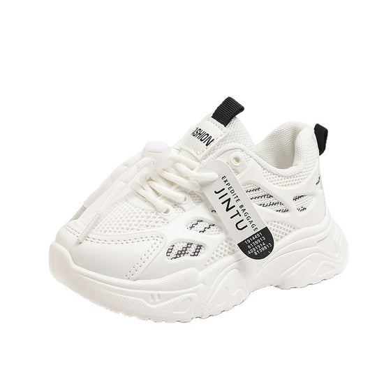 Damen Sneakers im modernen Sport-Look mit atmungsaktiven Mesh-Einsätzen und komfortabler Dämpfung EB