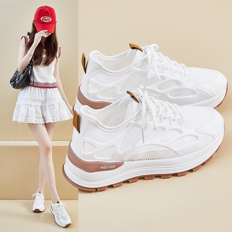 Damen Atmungsaktive Freizeitschuhe mit rutschfester Sohle und flexiblem Obermaterial EB