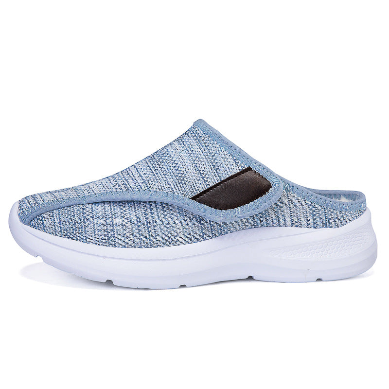 Damen Bequeme Slip-On Hausschuhe mit rutschfester Sohle EB