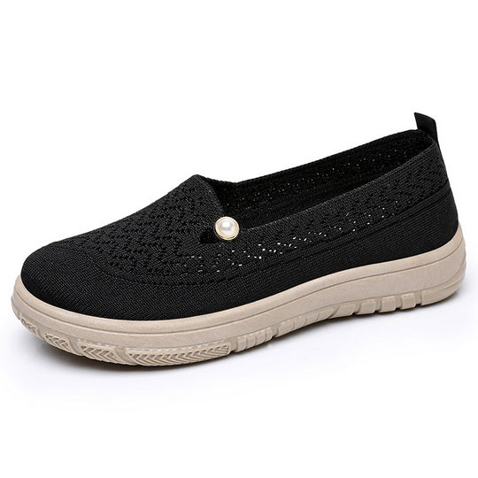 Damen Komfortable und elegante Slipper mit atmungsaktivem Design EB