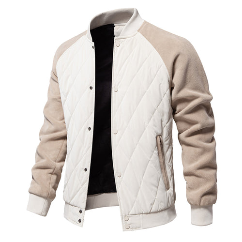 Herren Steppjacke mit modernem Design und praktischen Taschen EB