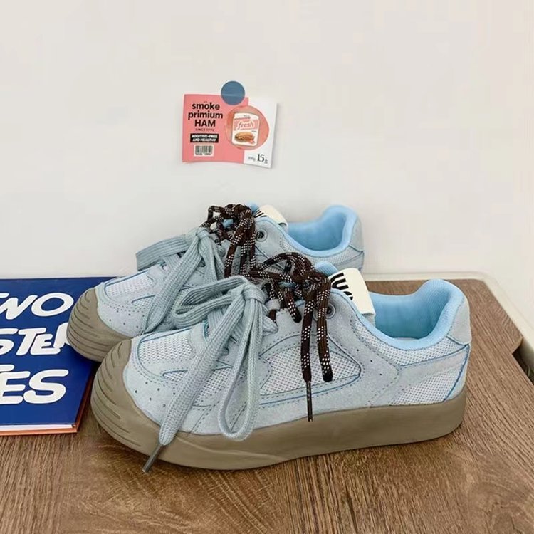 Damen Sportliche Sneakers mit atmungsaktivem Obermaterial und rutschfester Sohle EB