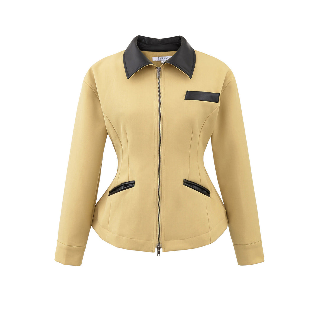 Damen Freizeitjacke mit klassischem Kragen und eleganten Details EB