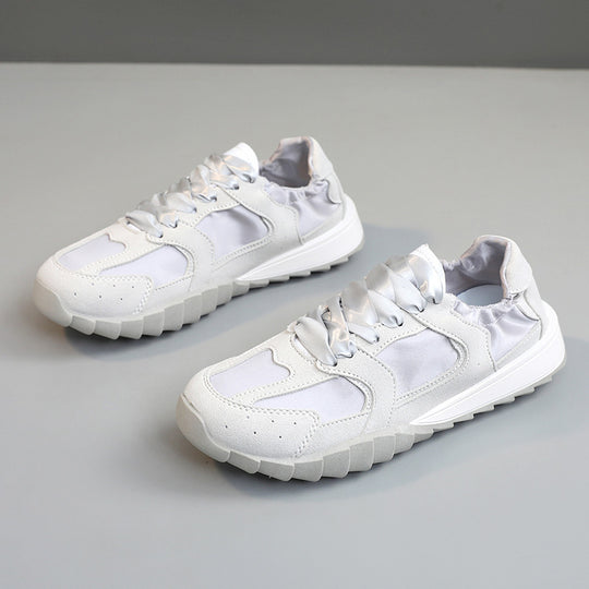 Damen Sportliche Sneakers mit atmungsaktiver Mesh-Oberfläche und stoßdämpfendem Profil EB