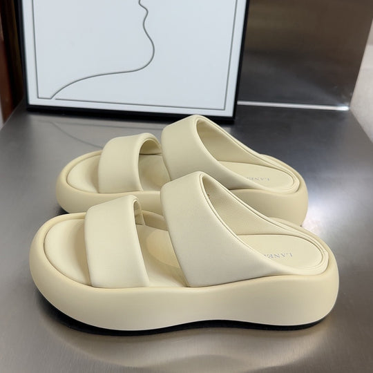 Damen Bequeme Wellness-Pantoletten mit ergonomischem Fußbett und rutschfester Sohle EB