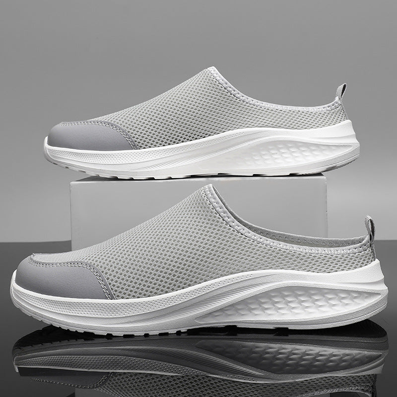 Damen Atmungsaktive Slip-On Freizeitschuhe mit rutschfester Sohle EB