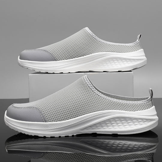 Damen Atmungsaktive Slip-On Freizeitschuhe mit rutschfester Sohle EB