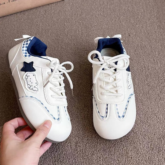 Damen Sneakers mit verspieltem Tiermotiv und atmungsaktivem Obermaterial EB