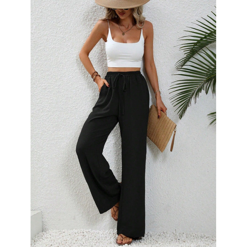 Damen Luftige Weite Sommerhosen EB