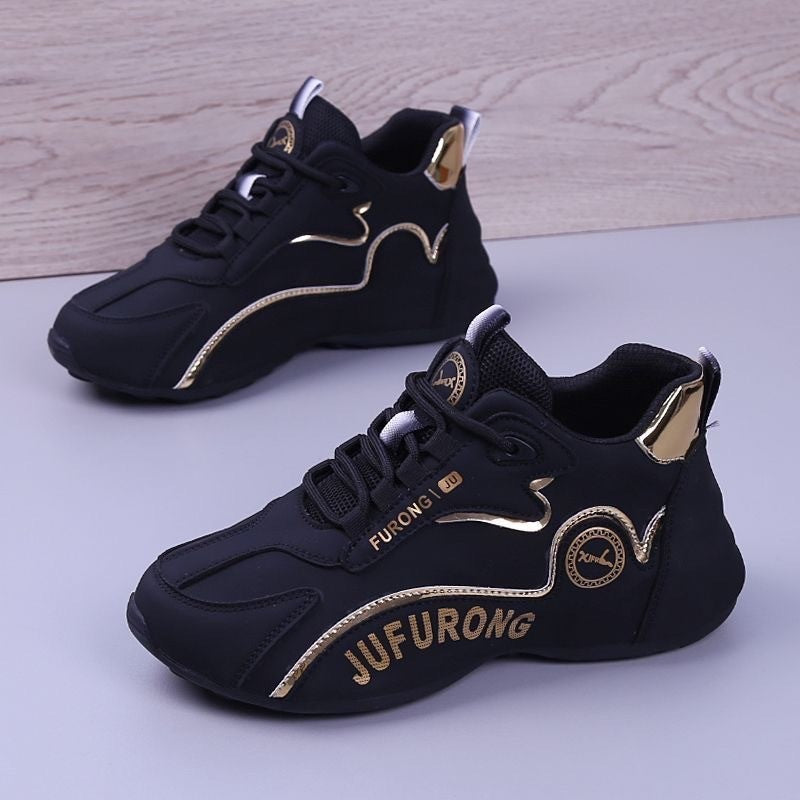 Damen Sportliche Trend-Sneaker mit innovativem Design und strapazierfähiger Sohle EB