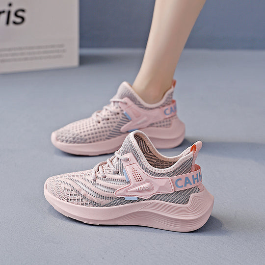 Damen Leichte Trail-Sneaker mit atmungsaktivem Obermaterial und rutschfester Sohle EB