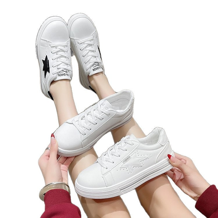 Damen Sneaker mit auffälligem Stern-Design EB